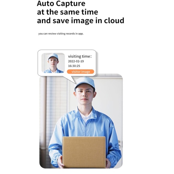 B942 Wireless Video Doorbell HD Clear Camera 2 Way Talk Night Vision EASY SETUP - Picture 5 of 8